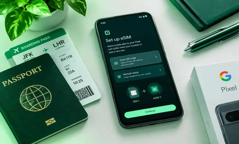Google Pixel eSIM Setup and Travel Guide